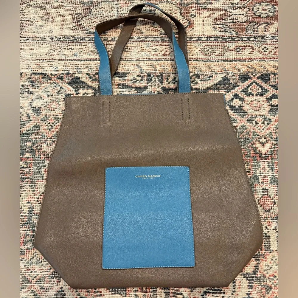 Campo Marzio Roma vegan leather tote bag